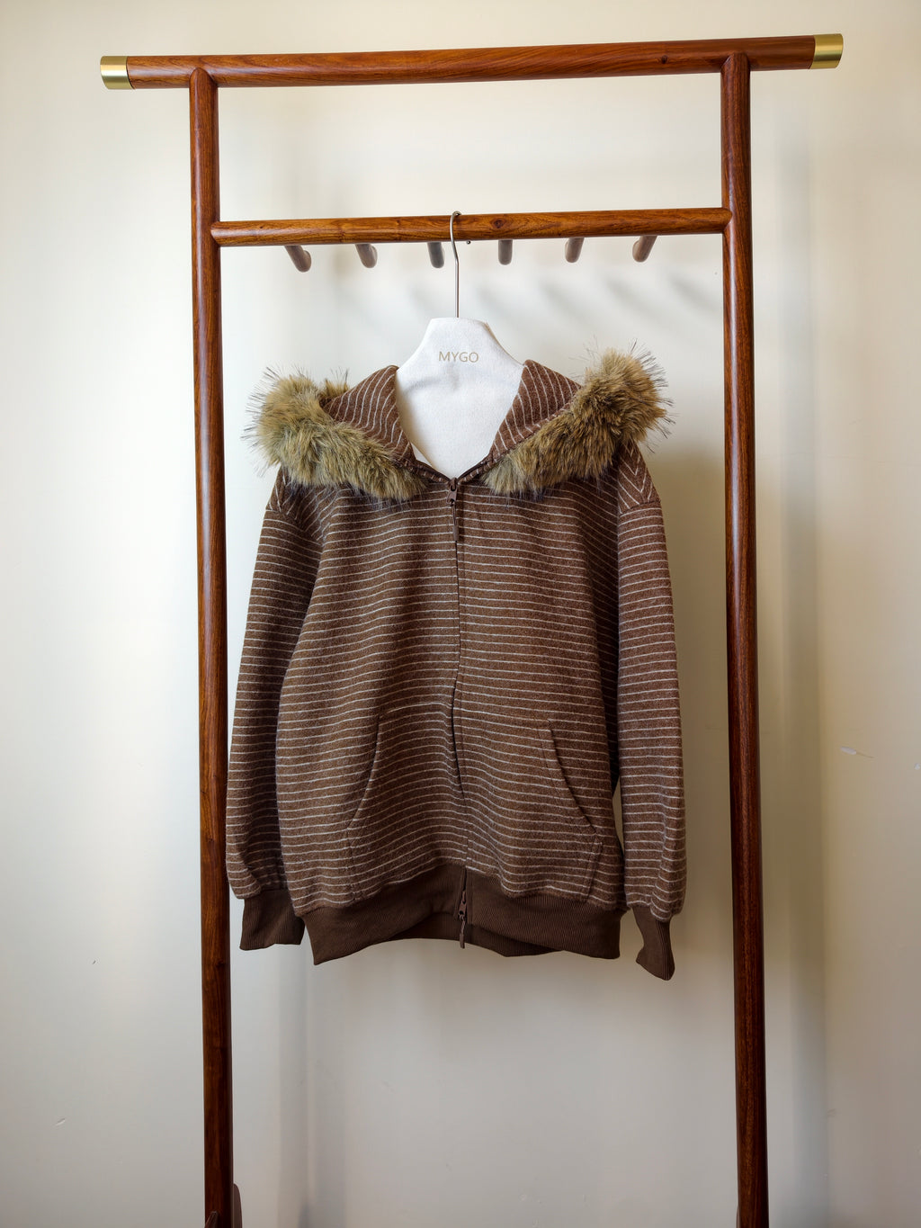 2WAYボアフードアウター（ファー取り外し可） M00115