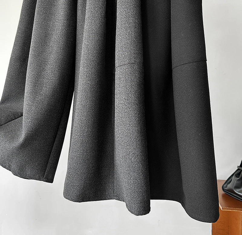 ウールライクワイドキュロット M00119