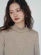 ハイネックニットワンピース M00039