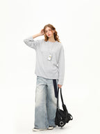 リネン ドレープ感 長袖 M00094