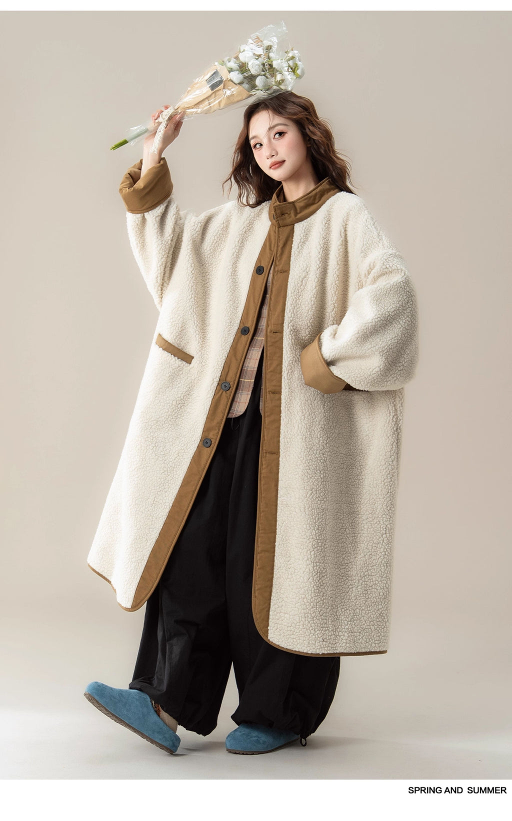 オーバーサイズ トレンチコート M00072