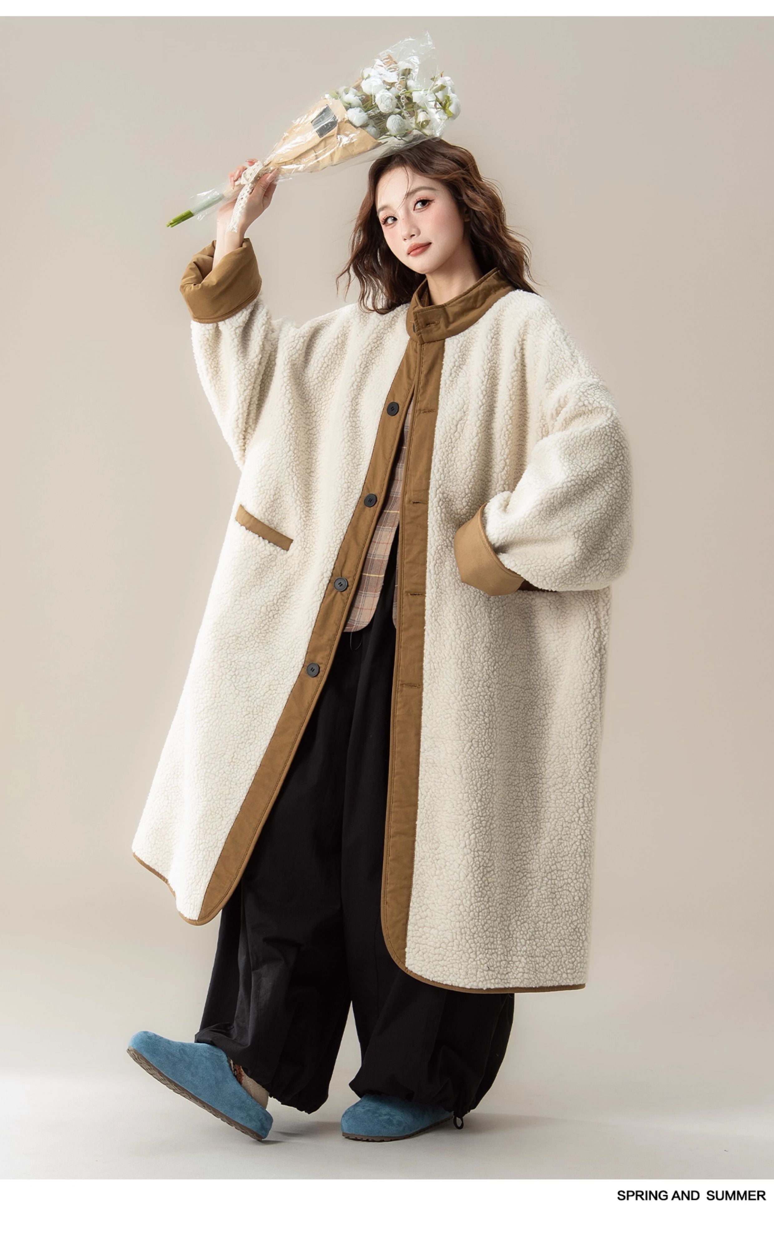 オーバーサイズ トレンチコート M00072