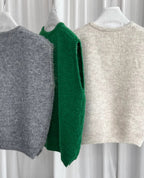 プレミアムタッチVネックニットベスト M00124