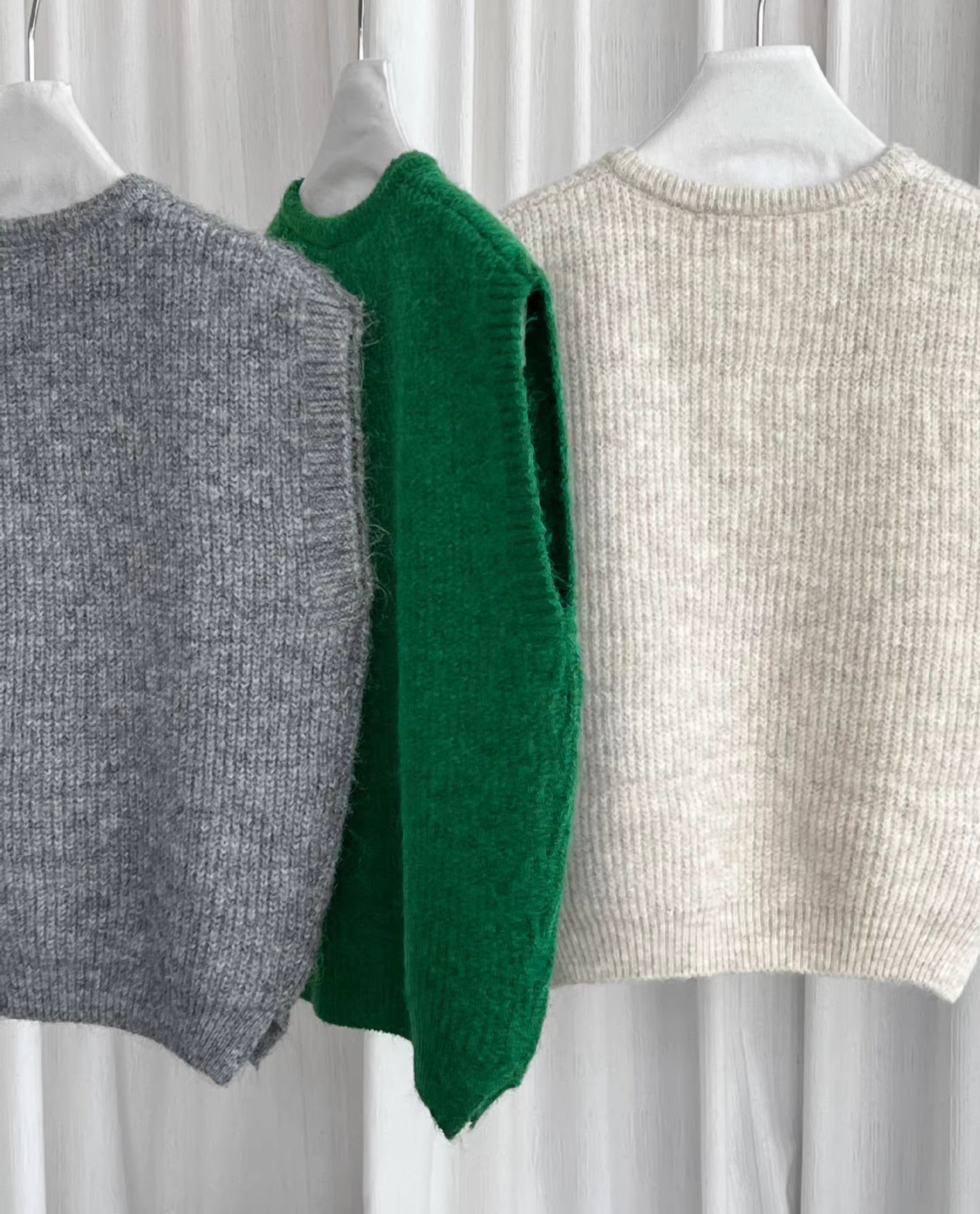 プレミアムタッチVネックニットベスト M00124