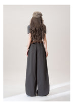 ワイドレッグ カジュアルパンツ M00082