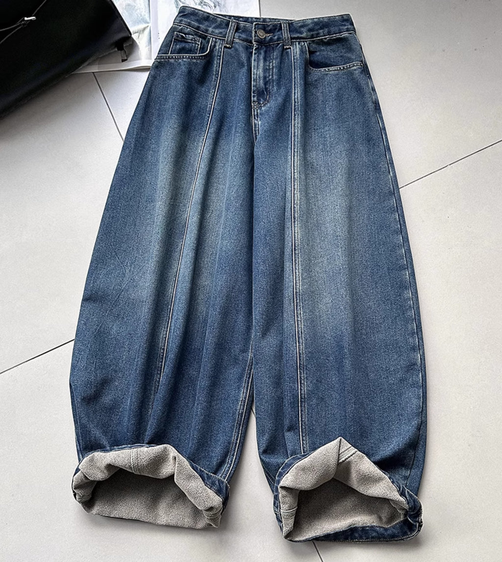 ストラクチャーワイドデニム M00123