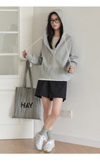 【新作キャンペーン】ドロップショルダー フード付きスウェット M00144