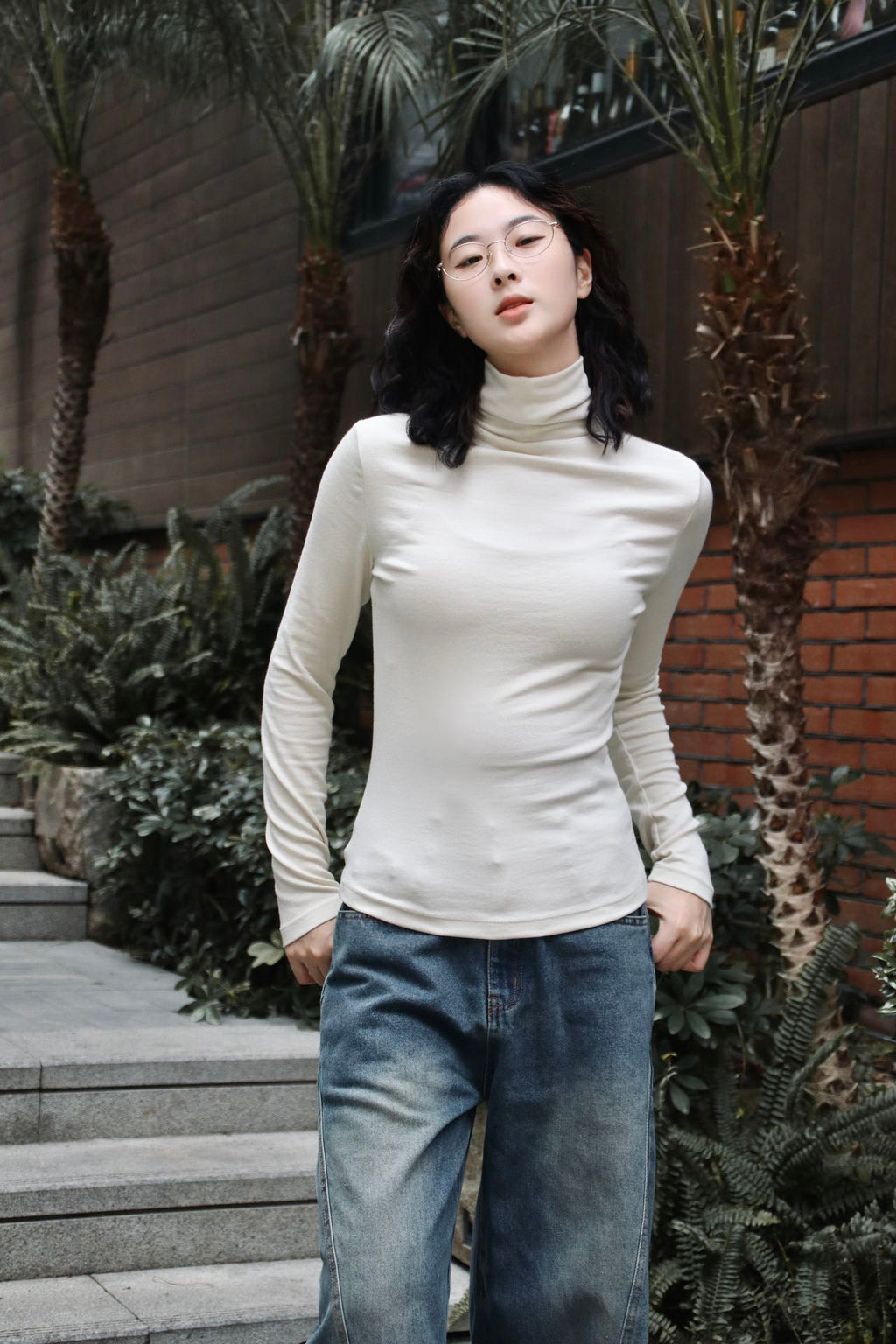 フィット长袖インナー M00113