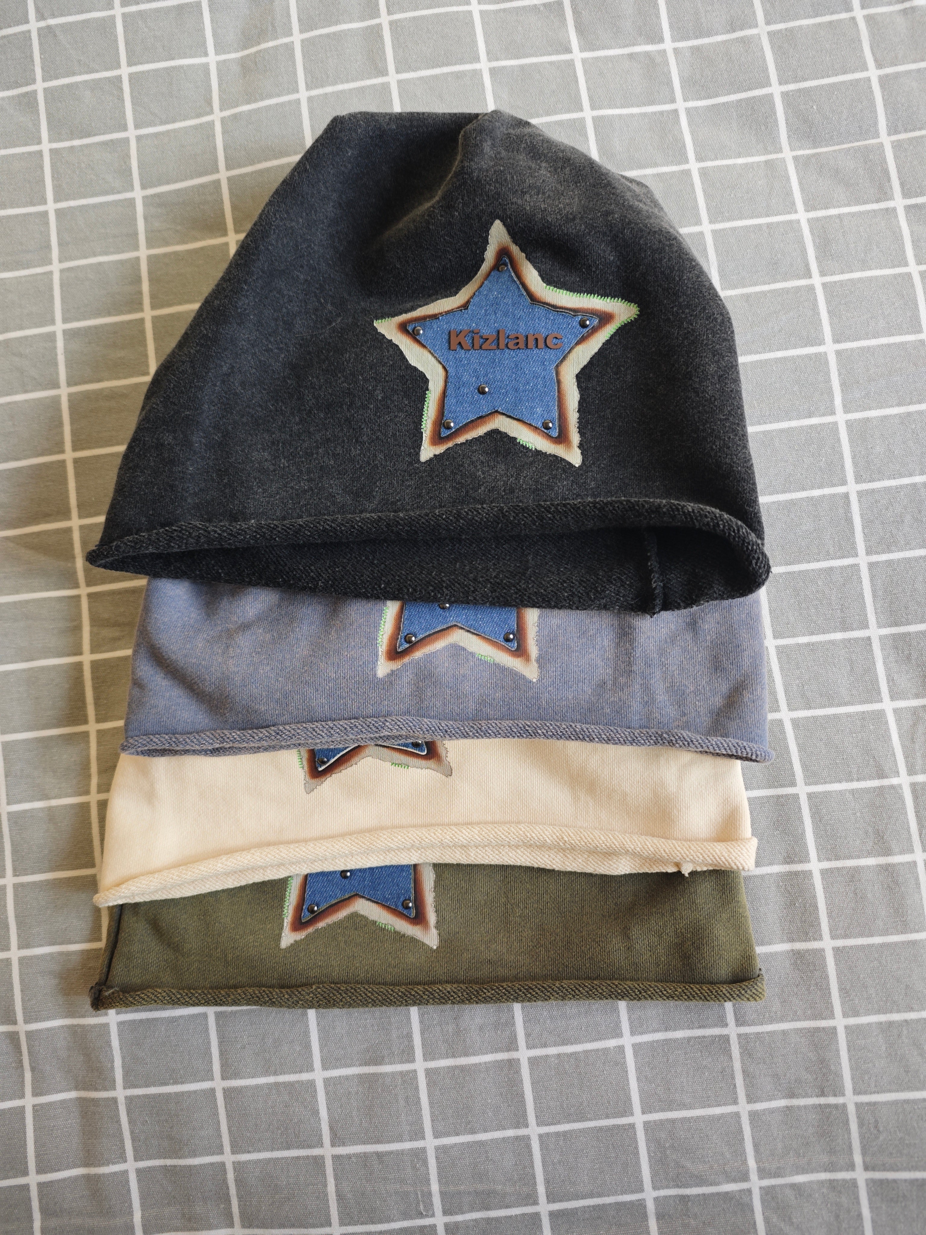 スター柄スラウグーンキャップ M00097