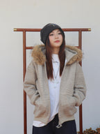 2WAYボアフードアウター（ファー取り外し可） M00115