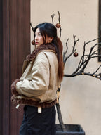 フェイクムートン スタンドカラージャケットM00131