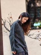 ハイネック ロングスリーブセーター M00129