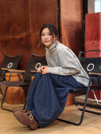 ハイネック ロングスリーブセーター M00129