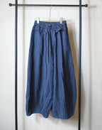 濃紺ストライプ カジュアルパンツ M00135