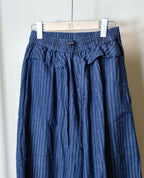 濃紺ストライプ カジュアルパンツ M00135