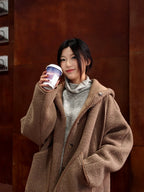 フード付き ポーラーフリース コート M00140