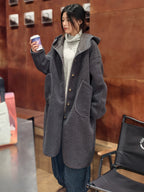 フード付き ポーラーフリース コート M00140