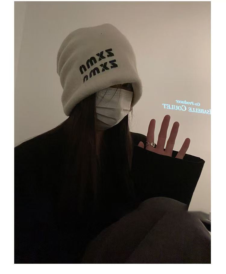 ウールブレンド ニットキャップ M00157