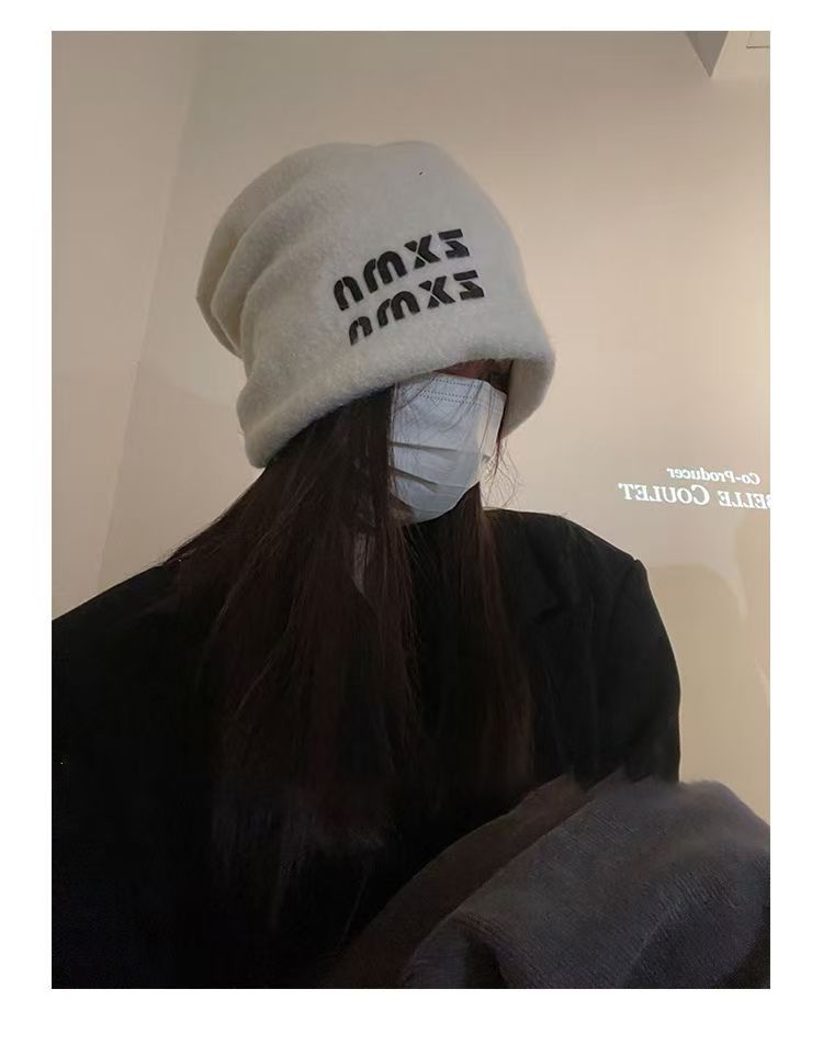 ウールブレンド ニットキャップ M00157