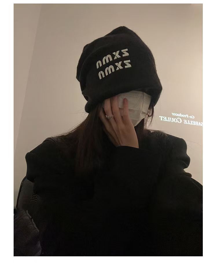 ウールブレンド ニットキャップ M00157