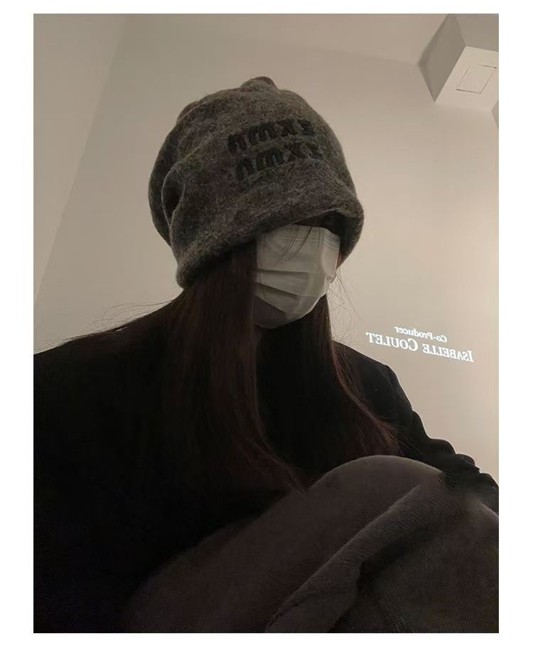 ウールブレンド ニットキャップ M00157