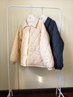 菱柄 ショートコート M00073