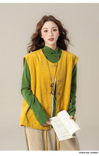 コーデュロイベスト M00117