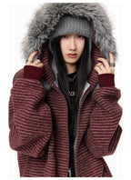 2WAYボアフードアウター（ファー取り外し可） M00115