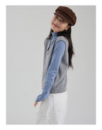 ウール V ネックベスト M00116