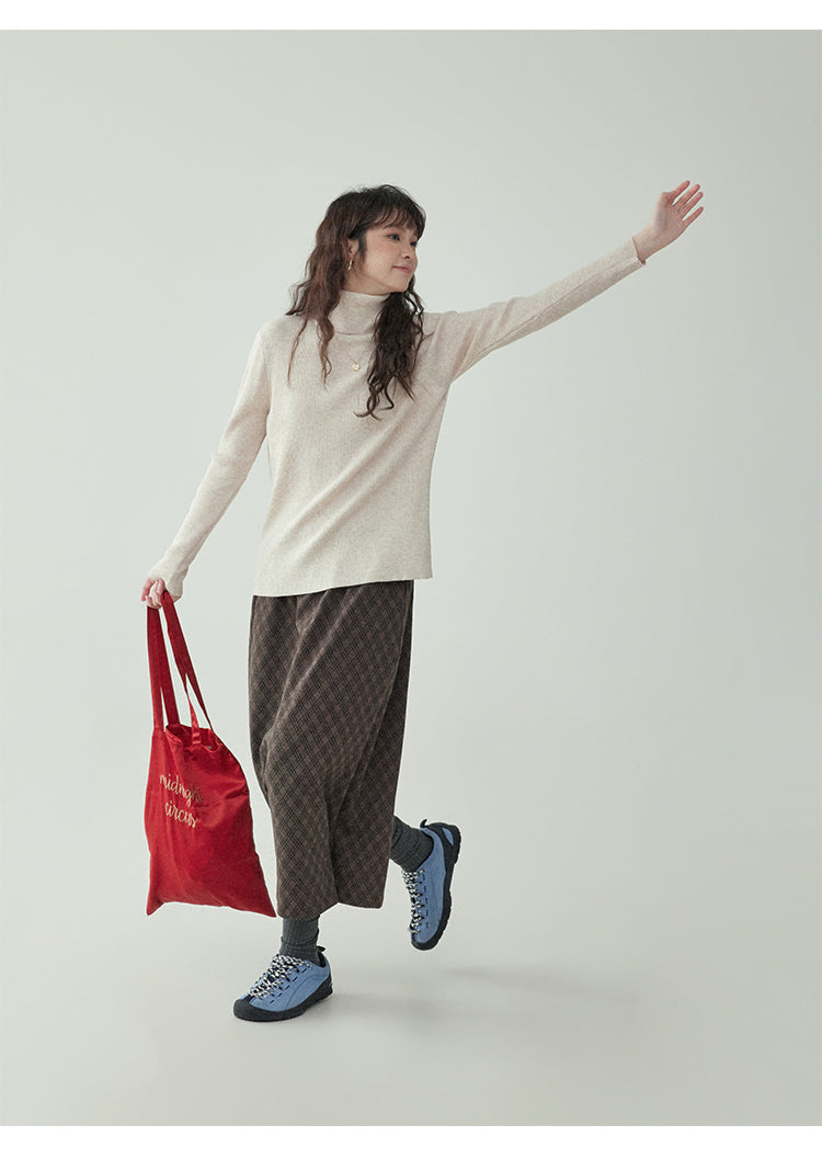 ウールタートルネックニット M00014