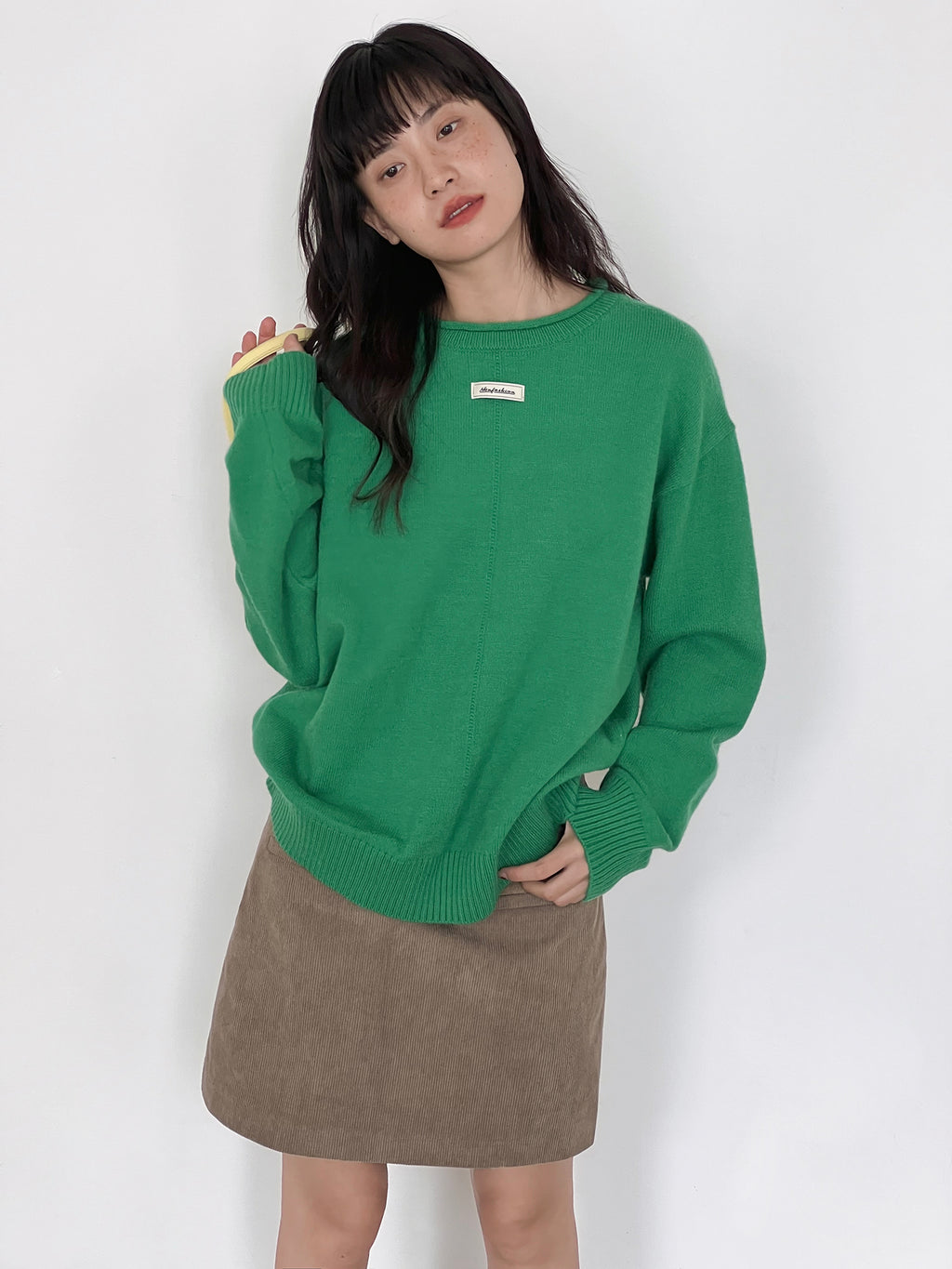 ベーシッククルーネックセーター M00033