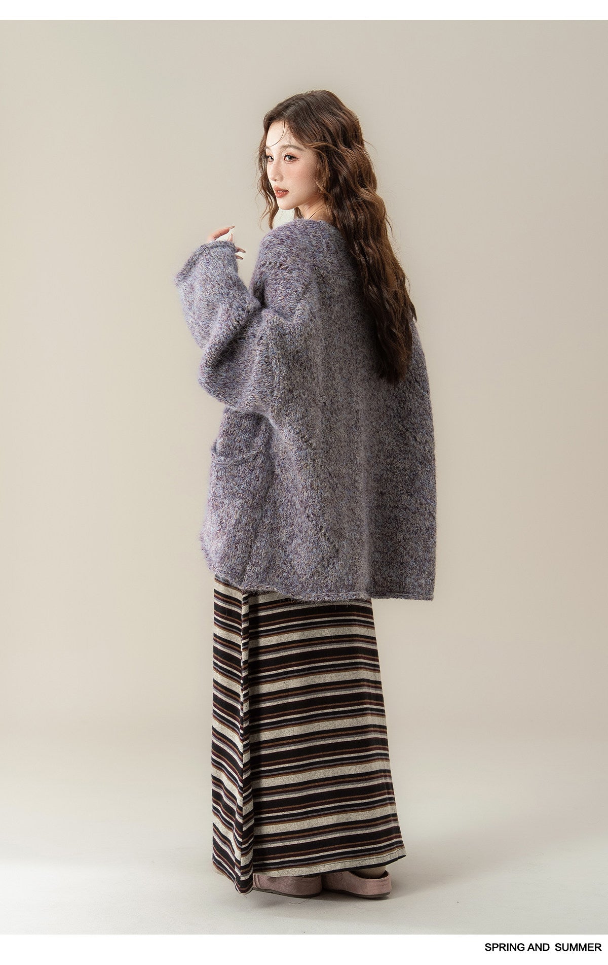 ロングスリーブ カーディガン M00139