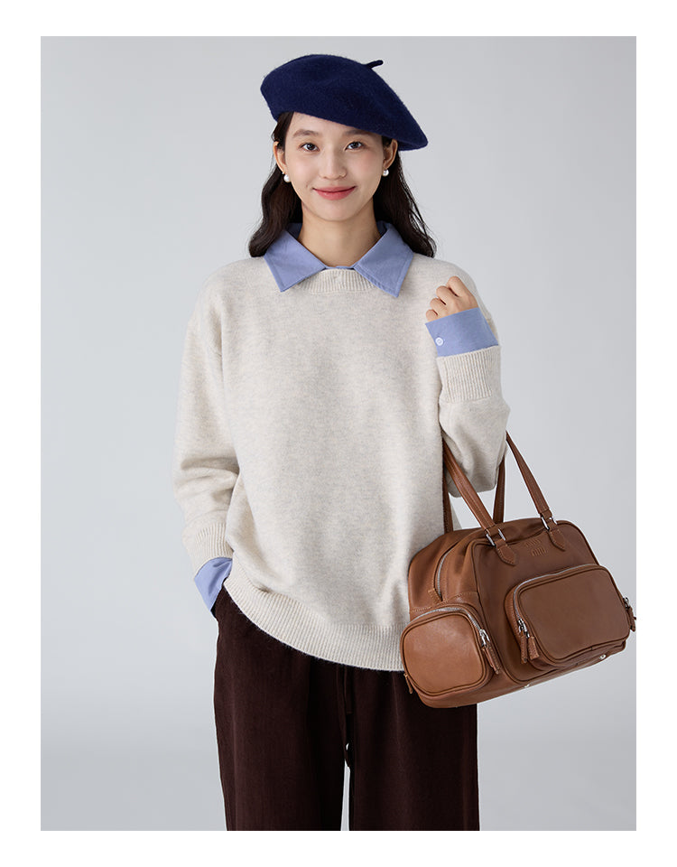 ツーインワン ニット M00104