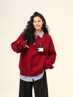 フェイクツーピース カラージャケット M00090