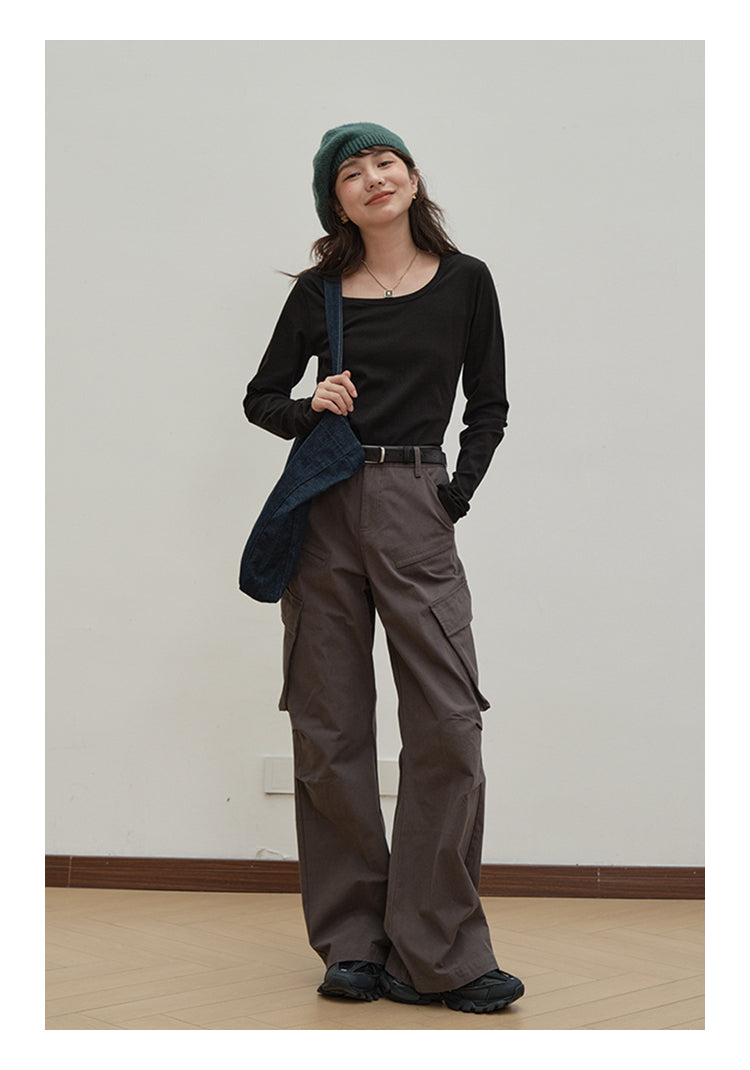 ディープラウンド T シャツ ロングスリーブ M00063