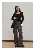 ディープラウンド T シャツ ロングスリーブ M00063