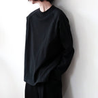 クルーネック ロングスリーブ T シャツ M00108