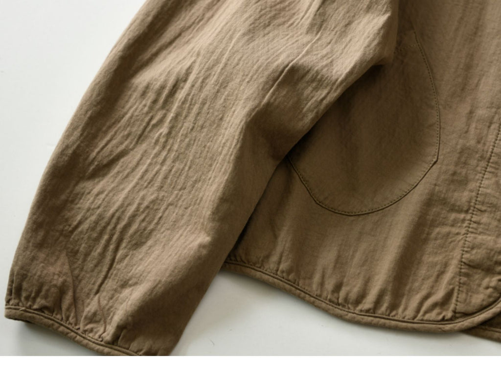 Vネックショートジャケット M00010