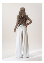 ワイドレッグ カジュアルパンツ M00082