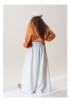 ロング スカートパンツ M00087