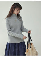 ウールタートルネックニット M00014