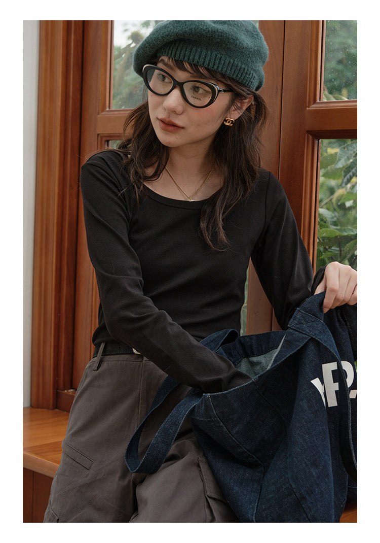 ディープラウンド T シャツ ロングスリーブ M00063