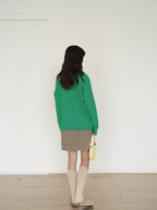 ベーシッククルーネックセーター M00033