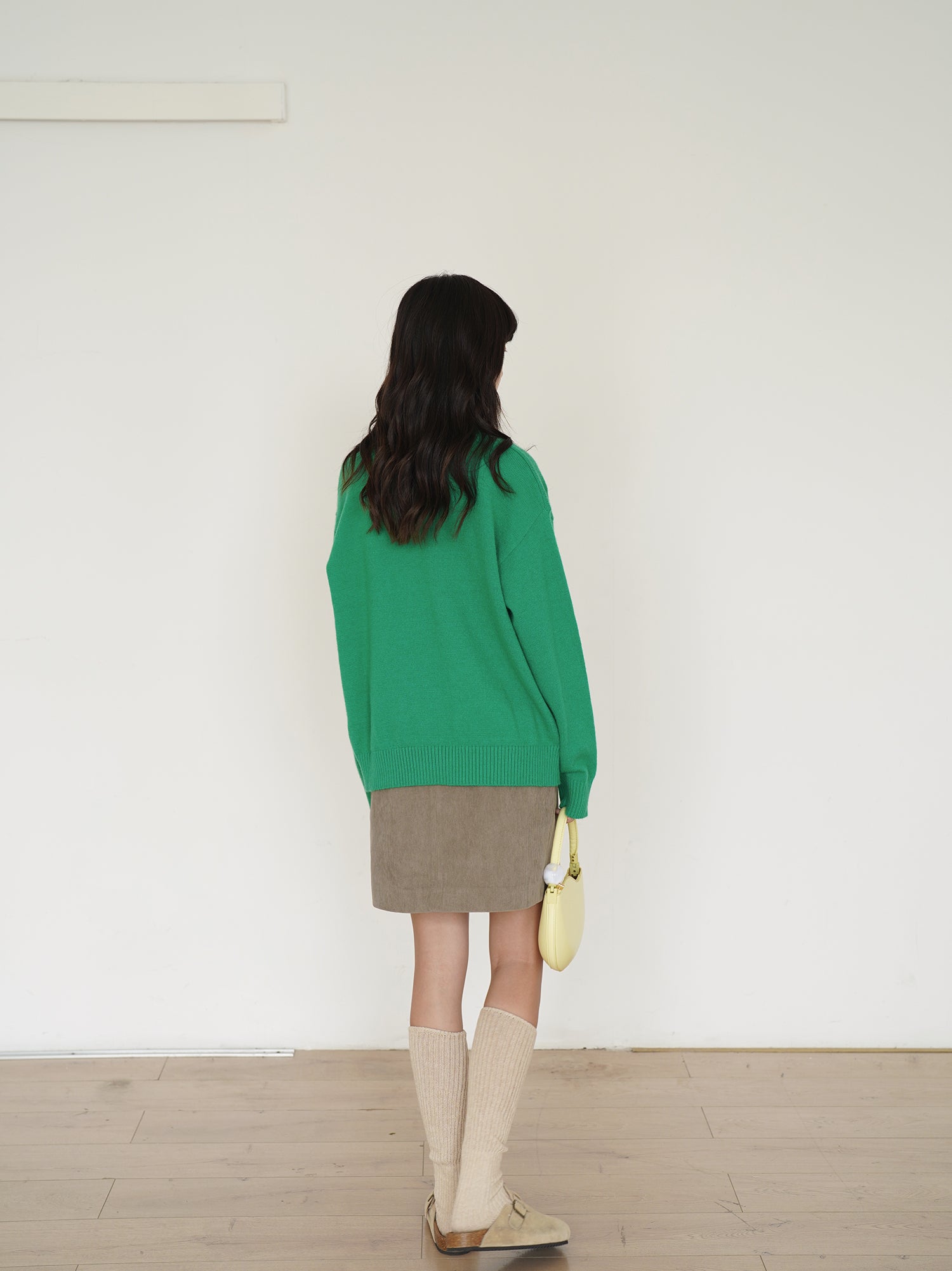 ベーシッククルーネックセーター M00033