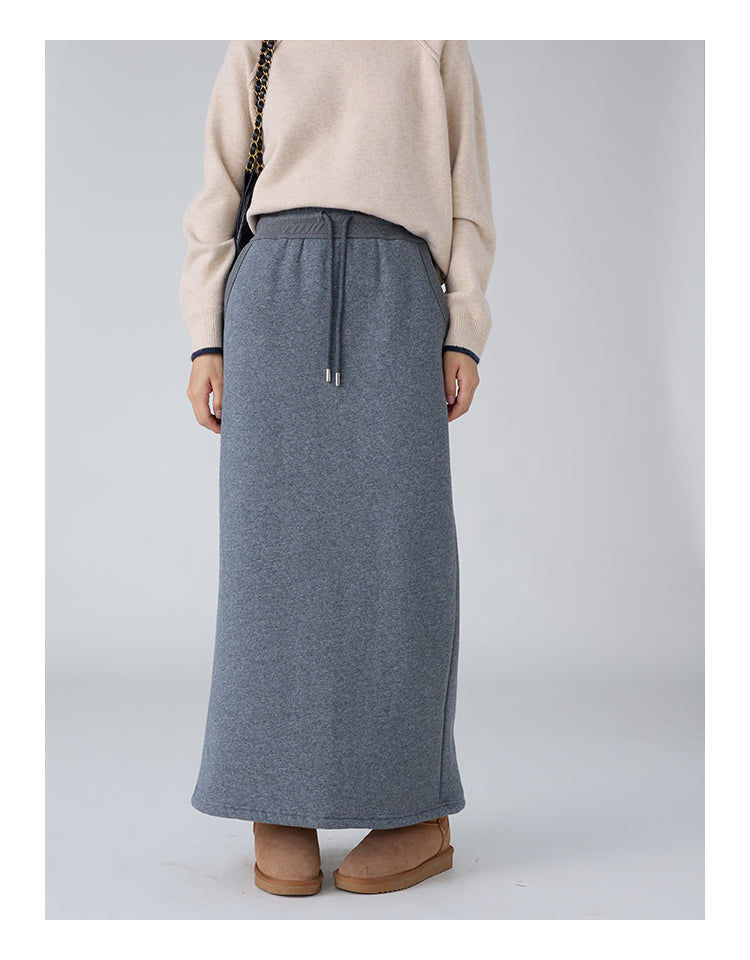 ダウン入り ハーフスカート M00065