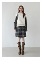 【新作キャンペーン】チェック柄フレアスカート M00148