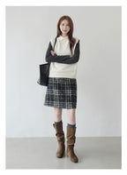【新作キャンペーン】チェック柄フレアスカート M00148