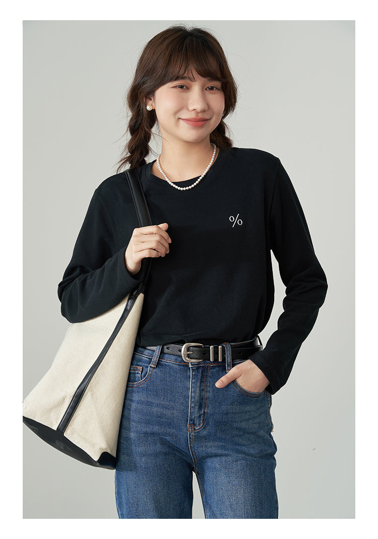 ロングスリーブ クルーネック T シャツ M00060