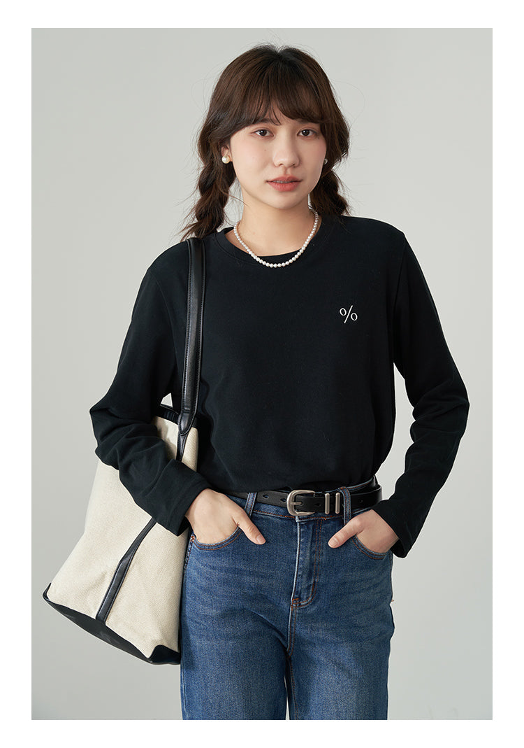 ロングスリーブ クルーネック T シャツ M00060