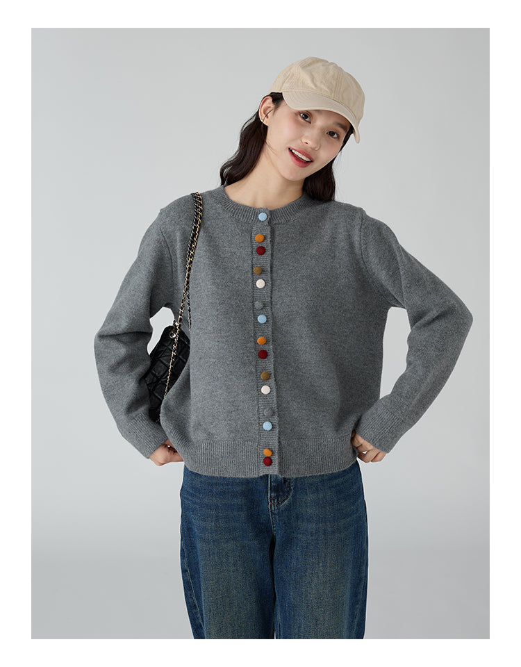 ニットカーディガン M00105